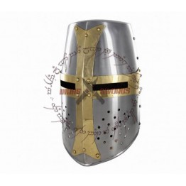 Mighty Great Brass 20g Helm Knights Helmet